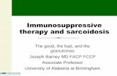 Immunosuppressive therapy and sarcoidosis - Cleveland Clinic