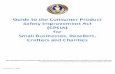 Guide to the Consumer Product Safety Improvement Act (CPSIA) for