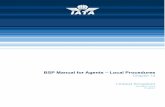 BSP Manual for Agents Local Procedures - IATA
