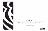 ZPL II Programming Guide Volume One - Zebra Technologies - Global