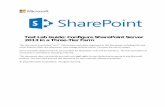 Test Lab Guide: Configure SharePoint Server 2013 in a Three-Tier Farm