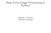 Real-Time Image Processing in Python - Hendrix College