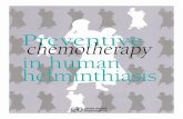 Preventive chemotherapy in human helminthiasis: coordinated use of anthelminthic drugs in