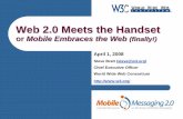 Web 2.0 Meets the Handset
