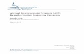 Airport Improvement Program (AIP): Reauthorization Issues for Congress
