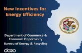 New Incentives for Energy Efficiency
