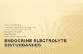 Endocrine Electrolyte Disturbances
