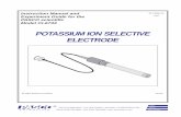 POTASSIUM ION SELECTIVE ELECTRODE