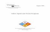 Select Agent and Toxin Program