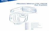 Phottix Mitros TTL Flash for Canon - Welcome to Phottix Global Website