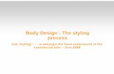 Body Design : The styling proccess - Indian Institute of