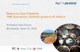 Nabucco Gas Pipeline THE European-Turkish project of choice