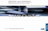 NIROSTA and THERMAX Stainless and heat-resistant flat products of