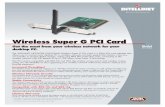 Wireless Super G PCI Card