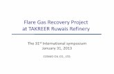 Flare Gas Recovery Project at TAKREER Ruwais Refinery