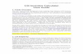 CSI Incentive Calculator User Guide - Pasadena, California