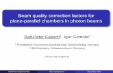 Beam quality correction factors for plane-parallel chambers in