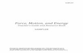 Force, Motion, and Energy - Science Curriculum Inc