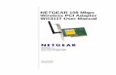 NETGEAR 108 Mbps Wireless PCI Adapter WG311T User Manual