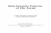 Data Integrity Patterns of the Torah - Codes in the Bible