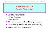 Equity Financing Equity financing - brkhealthcare