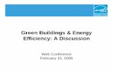 Green Buildings & Energy Efficiency: A Discussion - Home : ENERGY STAR
