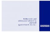 Mental disorders and genetics - Nuffield Council on Bioethics