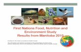 First Nations Food, Nutrition and Environment Study Results from