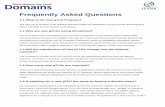 Frequently Asked Questions - ICANN | Archives | Internet