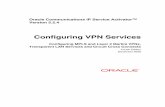 Configuring VPN Services