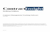 Contract Insight - Contract Management Tracking Software