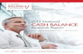 2012 National Cash BalaNCe