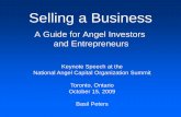 A Guide for Angel Investors and Entrepreneurs