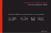 Annual Report 2005 | Opera Software ASA | Opera Software