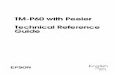 TM-P60 with Peeler Technical Reference Guide