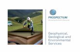 Geophysical, Geological and Environmental Services