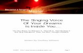 The Singing Voice Of Your Dreams