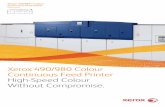 Xerox 490/980 Colour Continuous Feed Printer High-Speed Colour