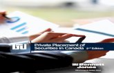 Private Placement of Securities in Canada 2nd Edition