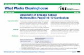 University of Chicago School Mathematics Project 6â€“12 Curriculum
