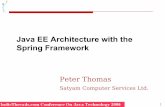 Java EE Architecture with the Spring Framework