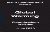Global Warming - Co-op Academy Walkden