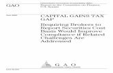 GAO-06-603 Capital Gains Tax Gap: Requiring Brokers to Report