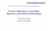 Foster Wheelerâ€™s Low-NOx Burners and SCR Technology