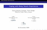 Coping with Noisy Search Experiences