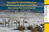Emerging Nevada Gold Producer Reopening the Relief Canyon Mine