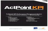 ActPoint KPI Performance Management System Key Performance