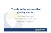 Trends in the automotive glazing market - just-auto.com