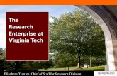 The Research Enterprise at Virginia Tech