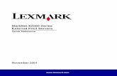 MarkNet X2000 Series External Print Server Quick Reference